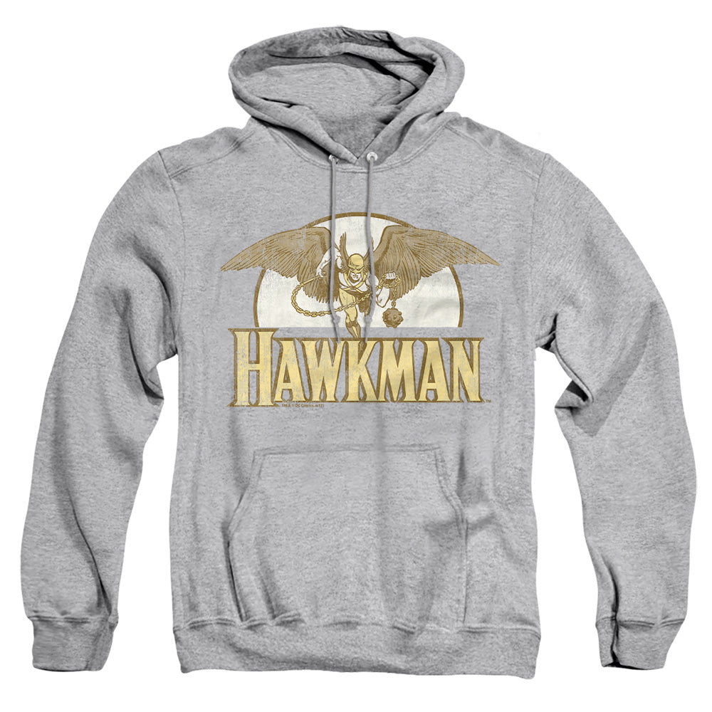 AN OFFCIALLY LICENSED DC FLY BY ADULT UNISEX PULLOVER HOODIE ATHLETIC HEATHER