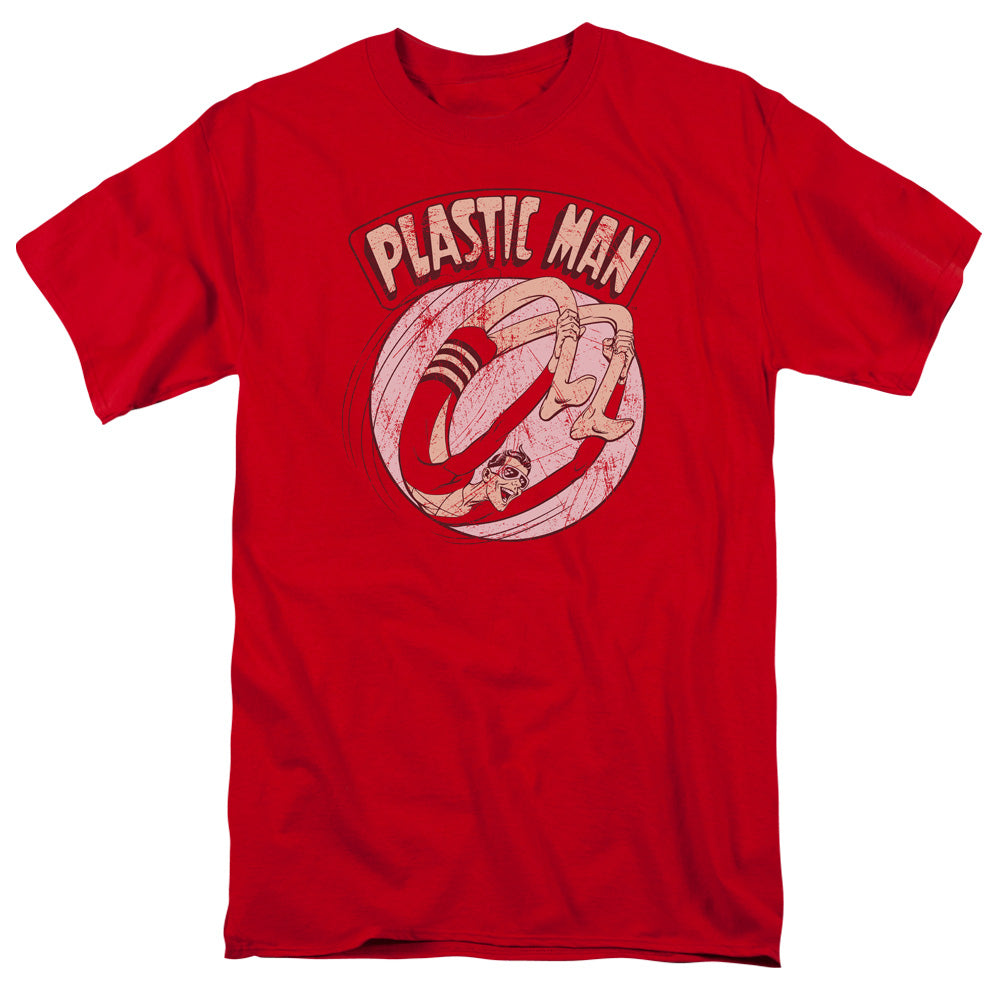AN OFFCIALLY LICENSED DC BOUNCE MEN'S REGULAR FIT T-SHIRT RED