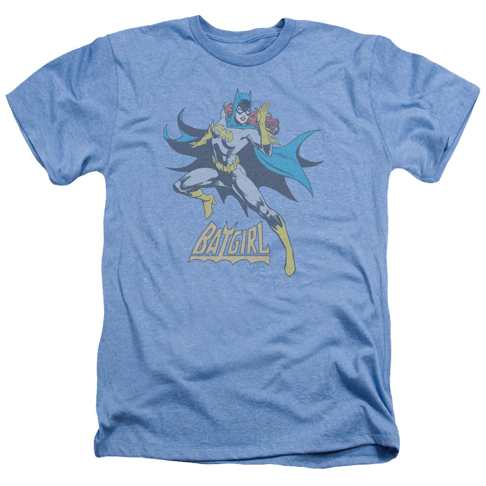 AN OFFCIALLY LICENSED DC SEE YA MEN'S HEATHER T-SHIRT LIGHT BLUE