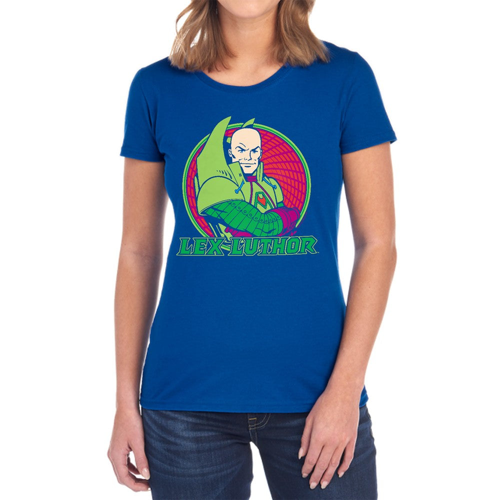 DC Lex Luthor Licensed Women's T-Shirt Regular Fit SM-LG