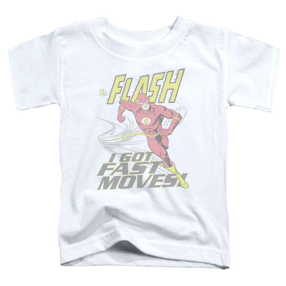 Dc Flash Fast Moves Licensed Toddler T-Shirt LG