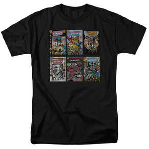 AN OFFCIALLY LICENSED DCO DCO COVERS MEN'S REGULAR FIT T-SHIRT BLACK