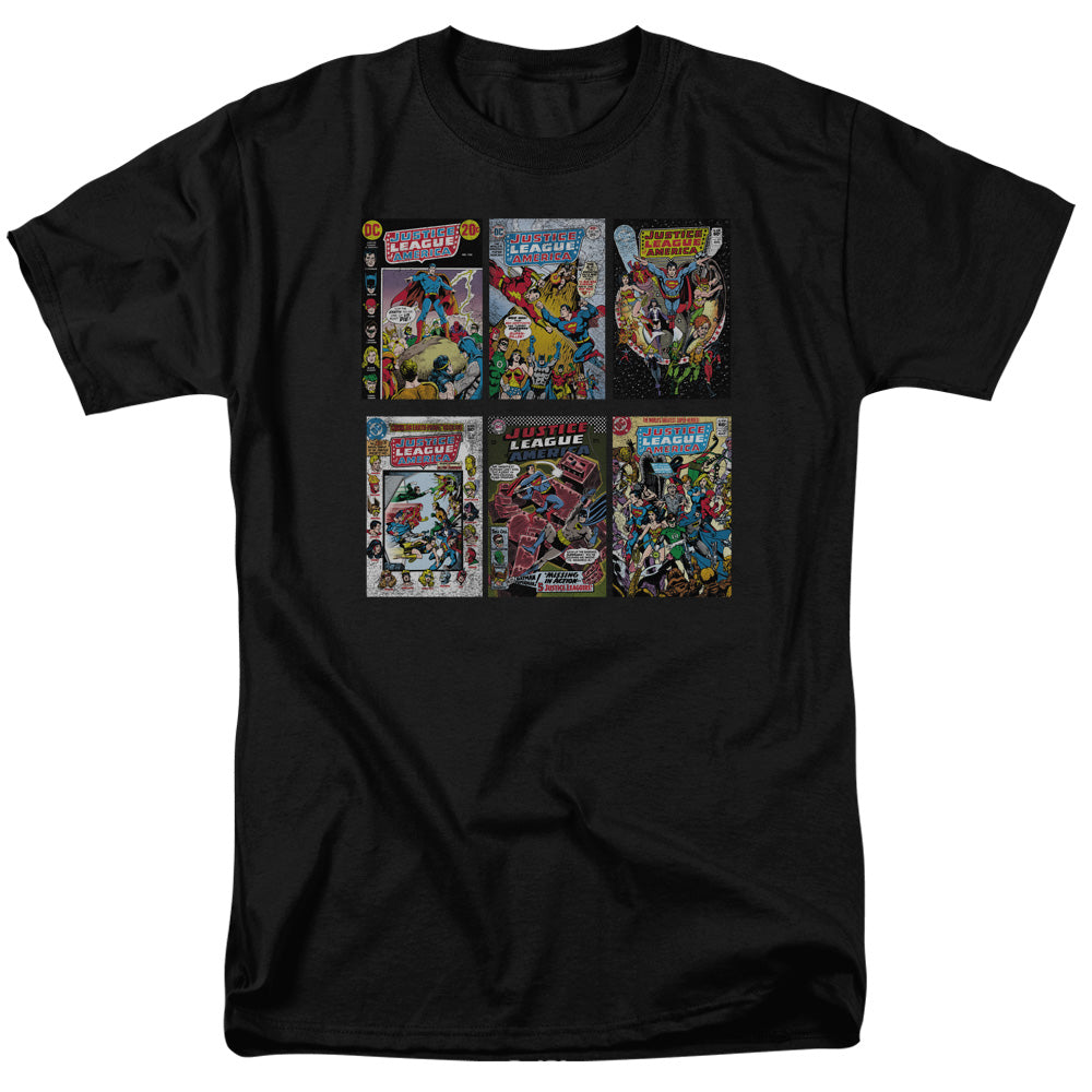 AN OFFCIALLY LICENSED DCO DCO COVERS MEN'S REGULAR FIT T-SHIRT BLACK