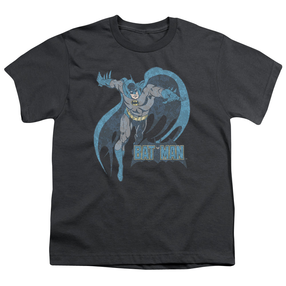 Dco Desaturated Batman Licensed Kid's T-Shirt (Ages 4-7) SM-LG