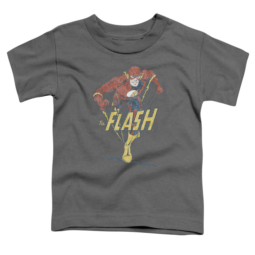 Dc Flash Desaturated Flash Licensed Toddler T-Shirt LG