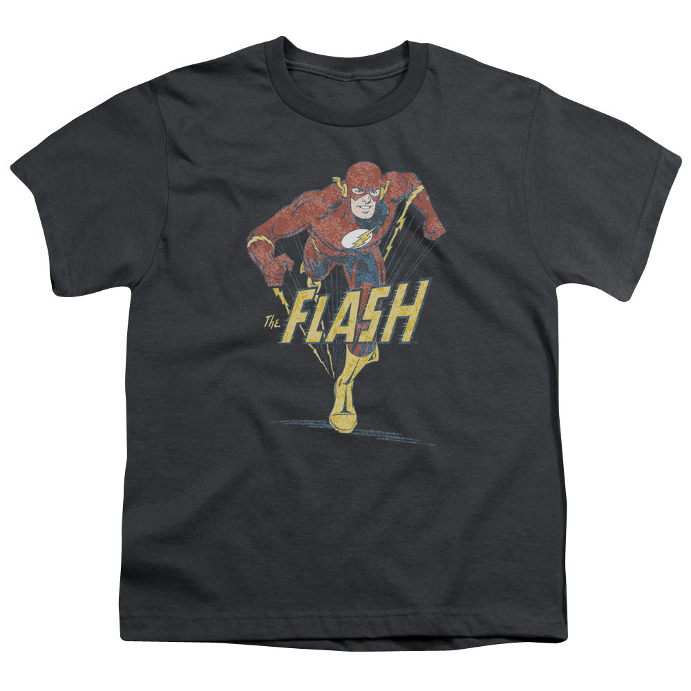 Dc Flash Desaturated Flash Licensed Kid's T-Shirt (Ages 4-7) SM-LG