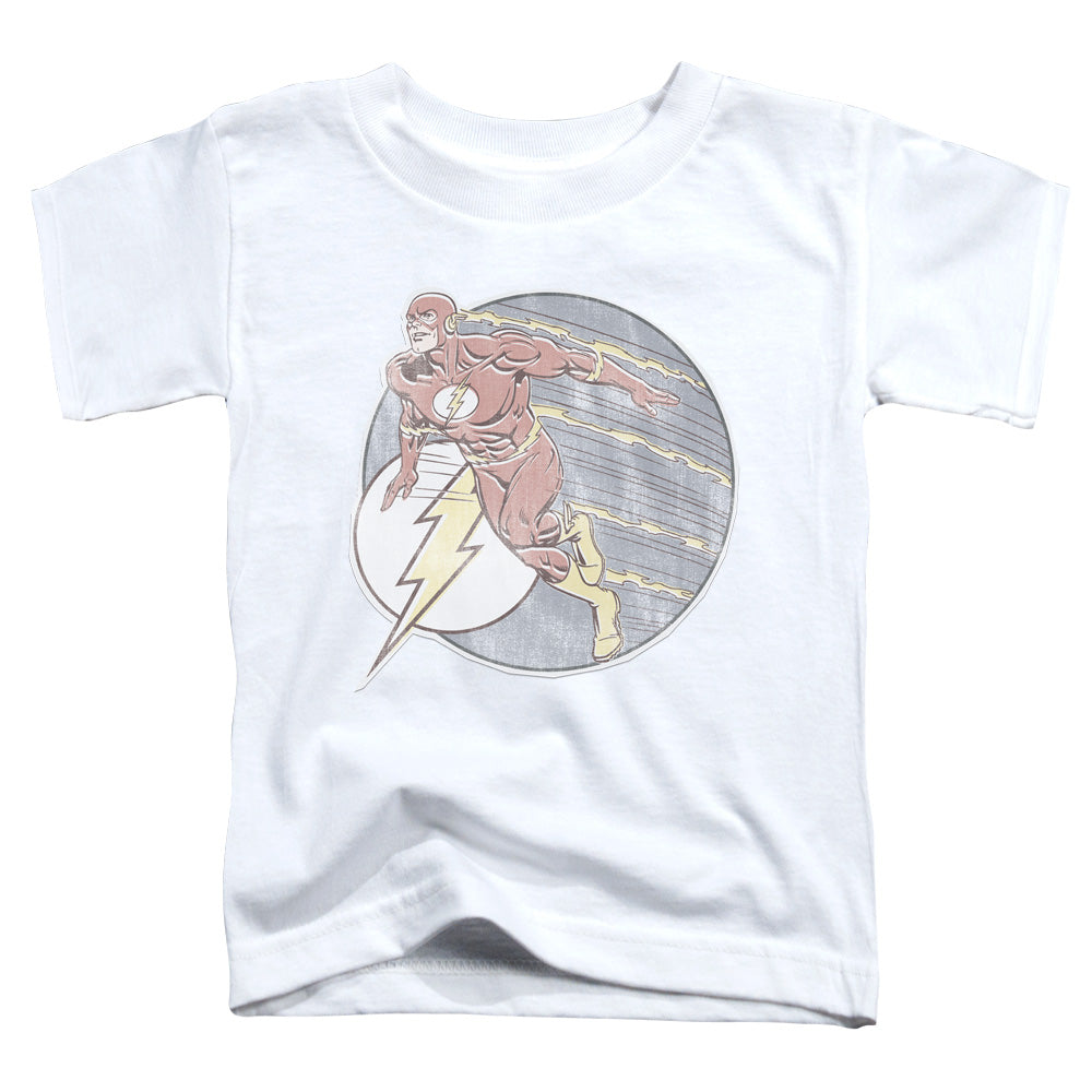 Dc Flash Retro Flash Iron On Licensed Toddler T-Shirt LG