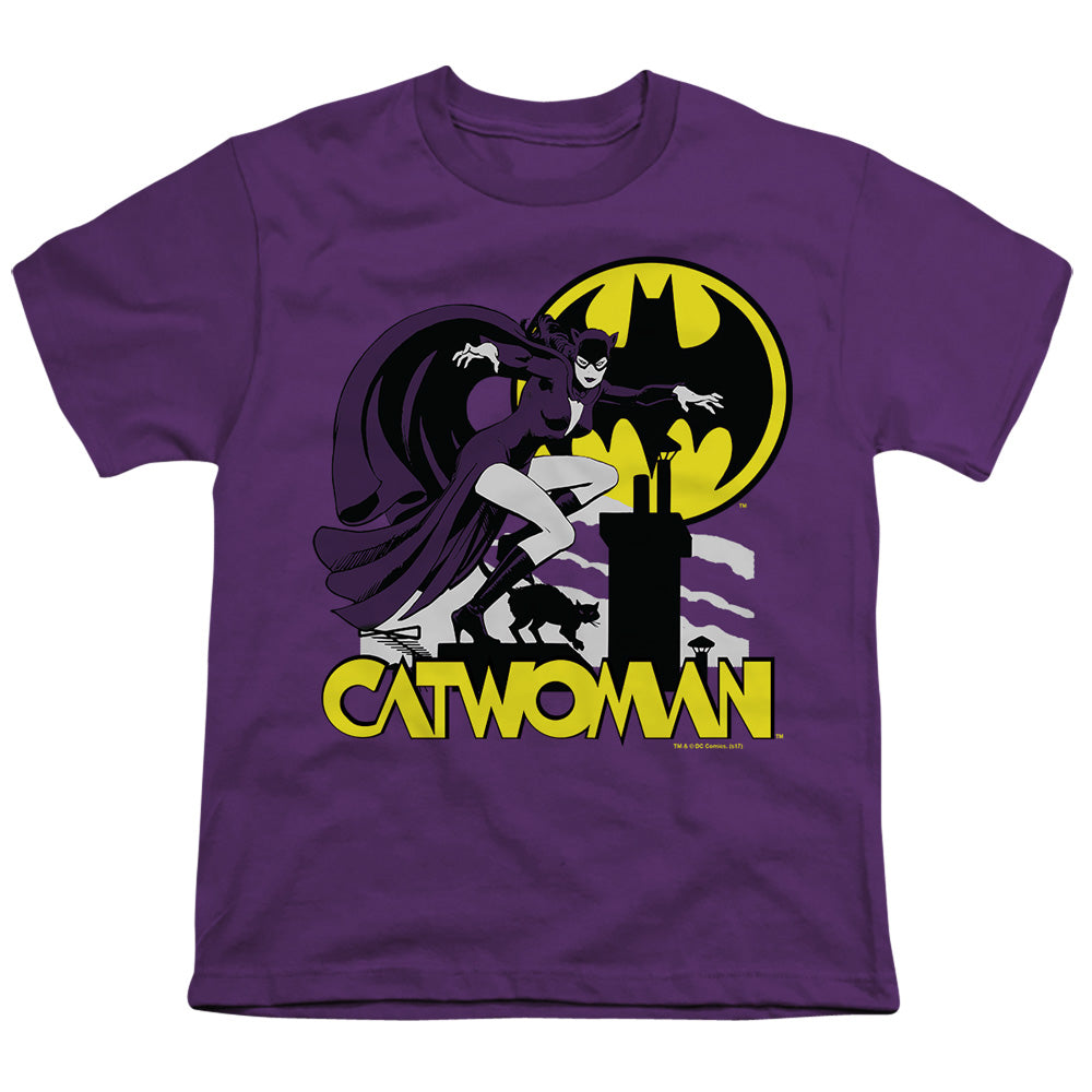 Dco Rooftop Cat Licensed Kid's T-Shirt (Ages 4-7) SM-XL