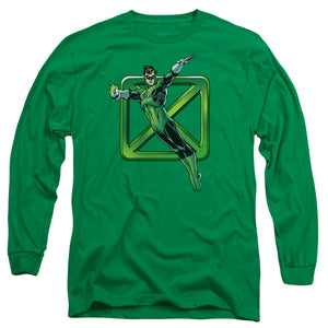 AN OFFCIALLY LICENSED DCO GREEN CROSS MEN'S LONG SLEEVE T-SHIRT KELLY GREEN