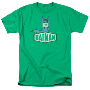AN OFFCIALLY LICENSED DCO BATMAN SIGN MEN'S REGULAR FIT T-SHIRT KELLY GREEN