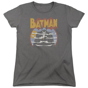 AN OFFCIALLY LICENSED DC FOGGY WOMEN'S REGULAR FIT T-SHIRT CHARCOAL