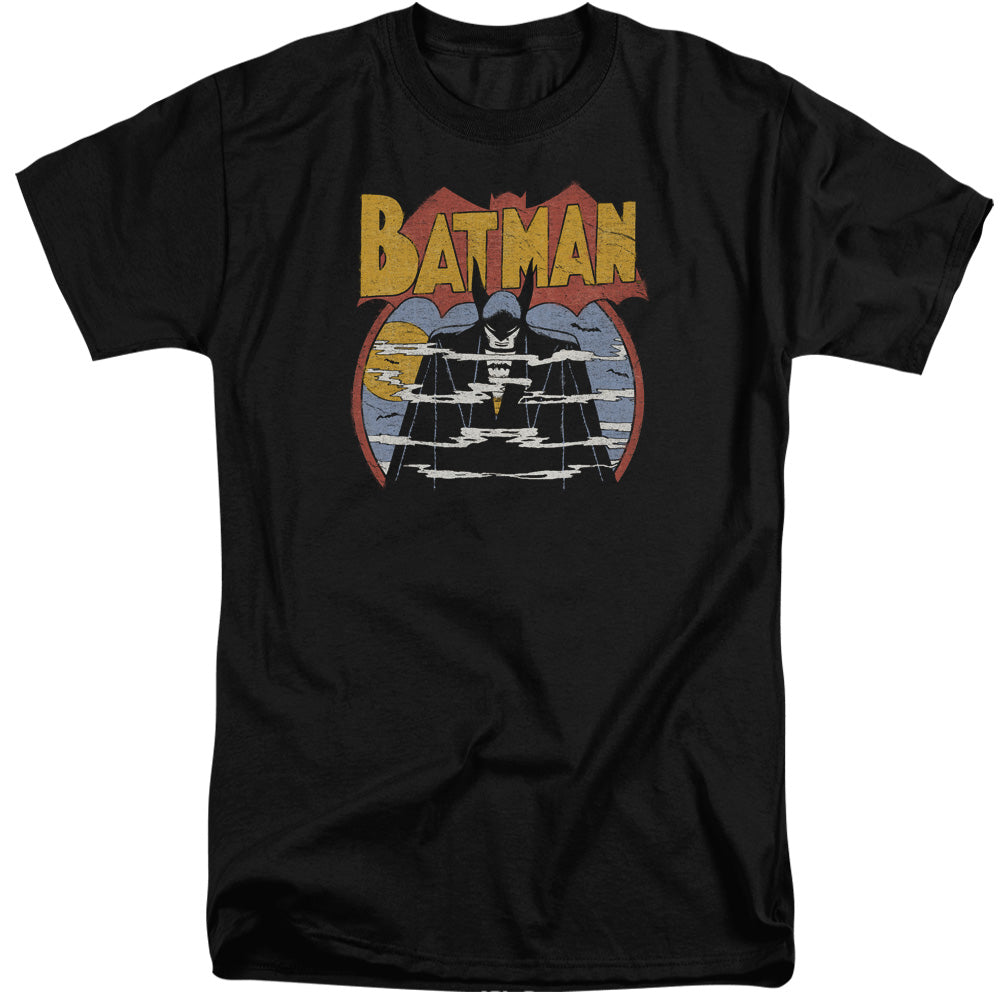 AN OFFCIALLY LICENSED DC FOGGY MEN'S TALL FIT T-SHIRT BLACK