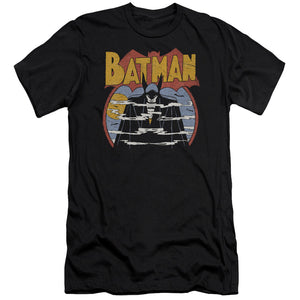 AN OFFCIALLY LICENSED DC FOGGY MEN'S PREMIUM SLIM FIT T-SHIRT BLACK