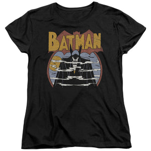 AN OFFCIALLY LICENSED DC FOGGY WOMEN'S REGULAR FIT T-SHIRT BLACK