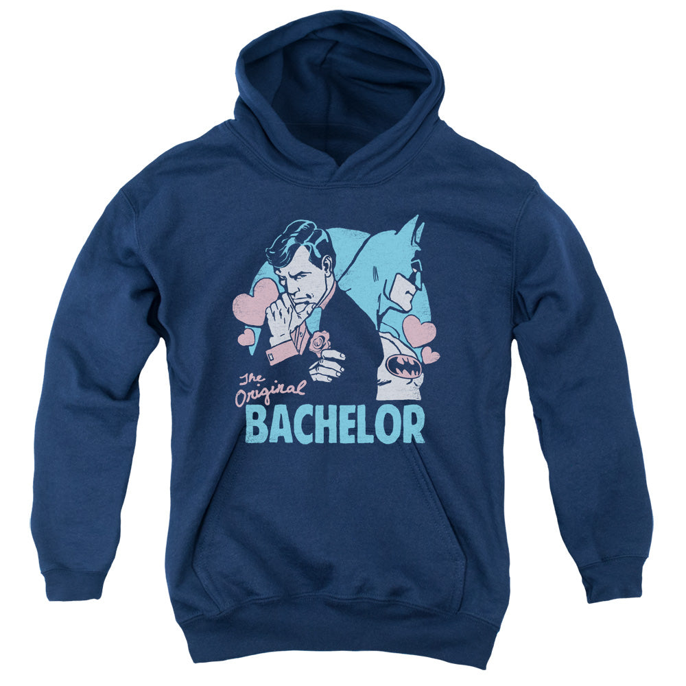 AN OFFCIALLY LICENSED DC BACHELOR YOUTH HOODIE NAVY