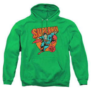 AN OFFCIALLY LICENSED DC JOB FOR ME ADULT UNISEX PULLOVER HOODIE KELLY GREEN