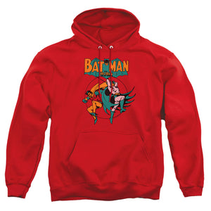AN OFFCIALLY LICENSED DC STARLING SHOCK ADULT UNISEX PULLOVER HOODIE RED