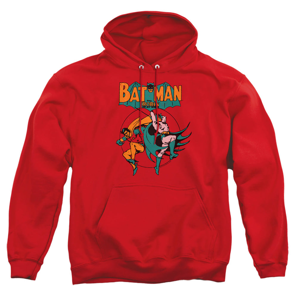 AN OFFCIALLY LICENSED DC STARLING SHOCK ADULT UNISEX PULLOVER HOODIE RED