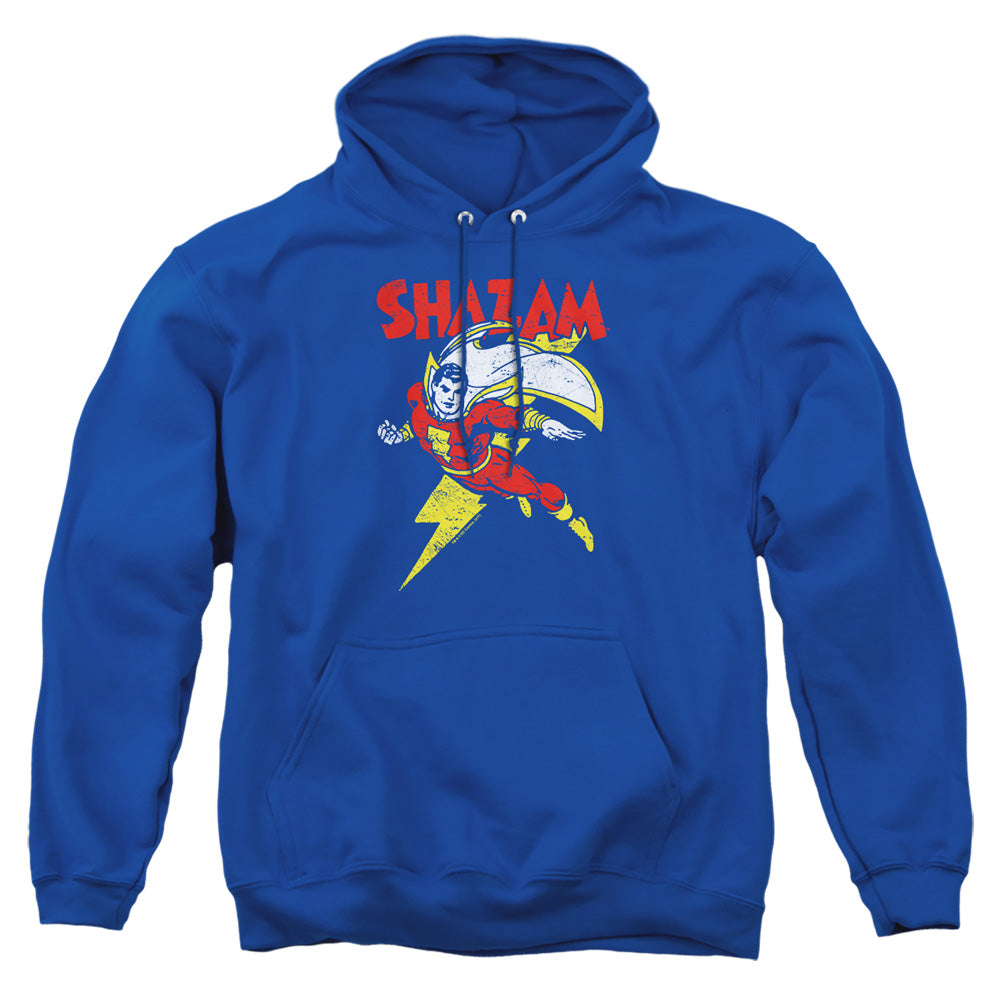 AN OFFCIALLY LICENSED DC LETS FLY ADULT UNISEX PULLOVER HOODIE ROYAL
