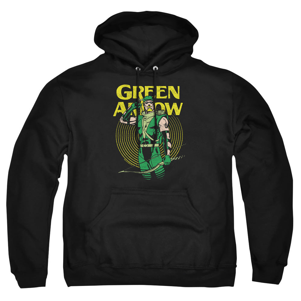 AN OFFCIALLY LICENSED DC PULL ADULT UNISEX PULLOVER HOODIE BLACK