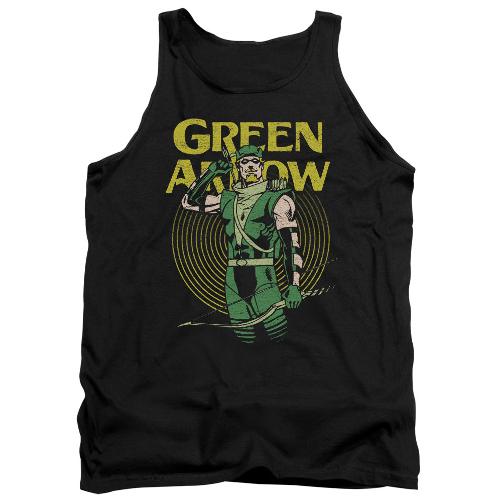 AN OFFCIALLY LICENSED DC PULL ADULT UNISEX TANK TOP BLACK