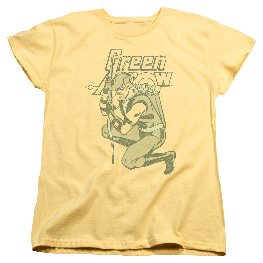 AN OFFCIALLY LICENSED DC ON TARGET WOMEN'S REGULAR FIT T-SHIRT BANANA
