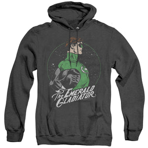 AN OFFCIALLY LICENSED DC STAR GAZER ADULT UNISEX HEATHER PULLOVER HOODIE BLACK