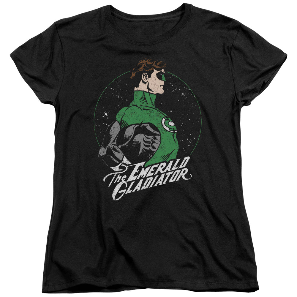AN OFFCIALLY LICENSED DC STAR GAZER WOMEN'S REGULAR FIT T-SHIRT BLACK