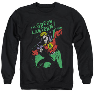 AN OFFCIALLY LICENSED DC FIRST ADULT UNISEX CREWNECK SWEATSHIRT BLACK