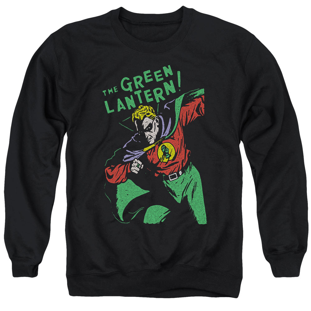 AN OFFCIALLY LICENSED DC FIRST ADULT UNISEX CREWNECK SWEATSHIRT BLACK
