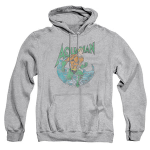 AN OFFCIALLY LICENSED DC MARCO ADULT UNISEX PULLOVER HOODIE ATHLETIC HEATHER