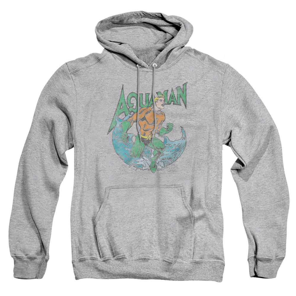 AN OFFCIALLY LICENSED DC MARCO ADULT UNISEX PULLOVER HOODIE ATHLETIC HEATHER