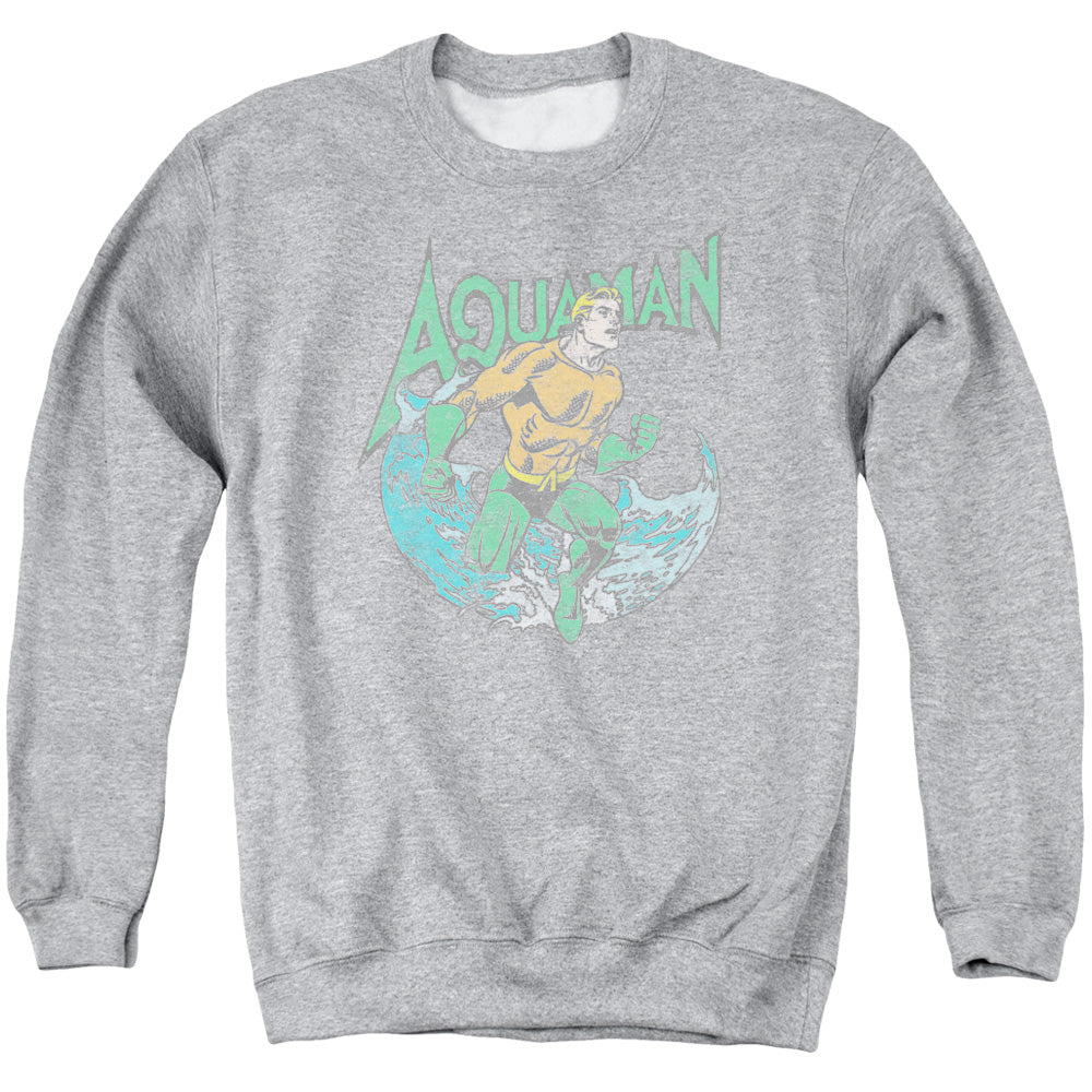 AN OFFCIALLY LICENSED DC MARCO ADULT UNISEX CREWNECK SWEATSHIRT ATHLETIC HEATHER