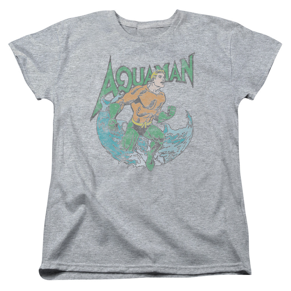 AN OFFCIALLY LICENSED DC MARCO WOMEN'S REGULAR FIT T-SHIRT ATHLETIC HEATHER