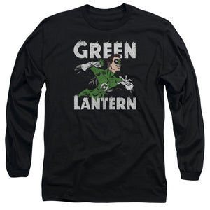 AN OFFCIALLY LICENSED DC HAL POWER MEN'S LONG SLEEVE T-SHIRT BLACK