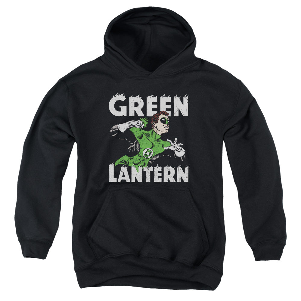 AN OFFCIALLY LICENSED DC HAL POWER YOUTH HOODIE BLACK