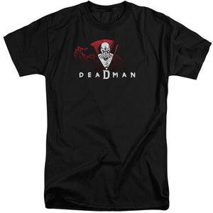 AN OFFCIALLY LICENSED DCO DEADMAN MEN'S TALL FIT T-SHIRT BLACK