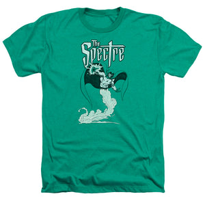 AN OFFCIALLY LICENSED DCO THE SPECTRE MEN'S HEATHER T-SHIRT KELLY GREEN