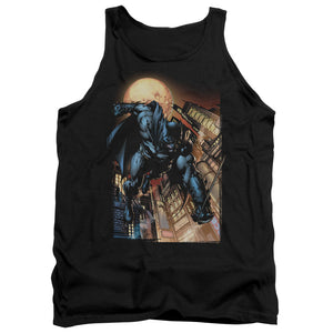 AN OFFCIALLY LICENSED BATMAN THE DARK KNIGHT #1 ADULT UNISEX TANK TOP BLACK