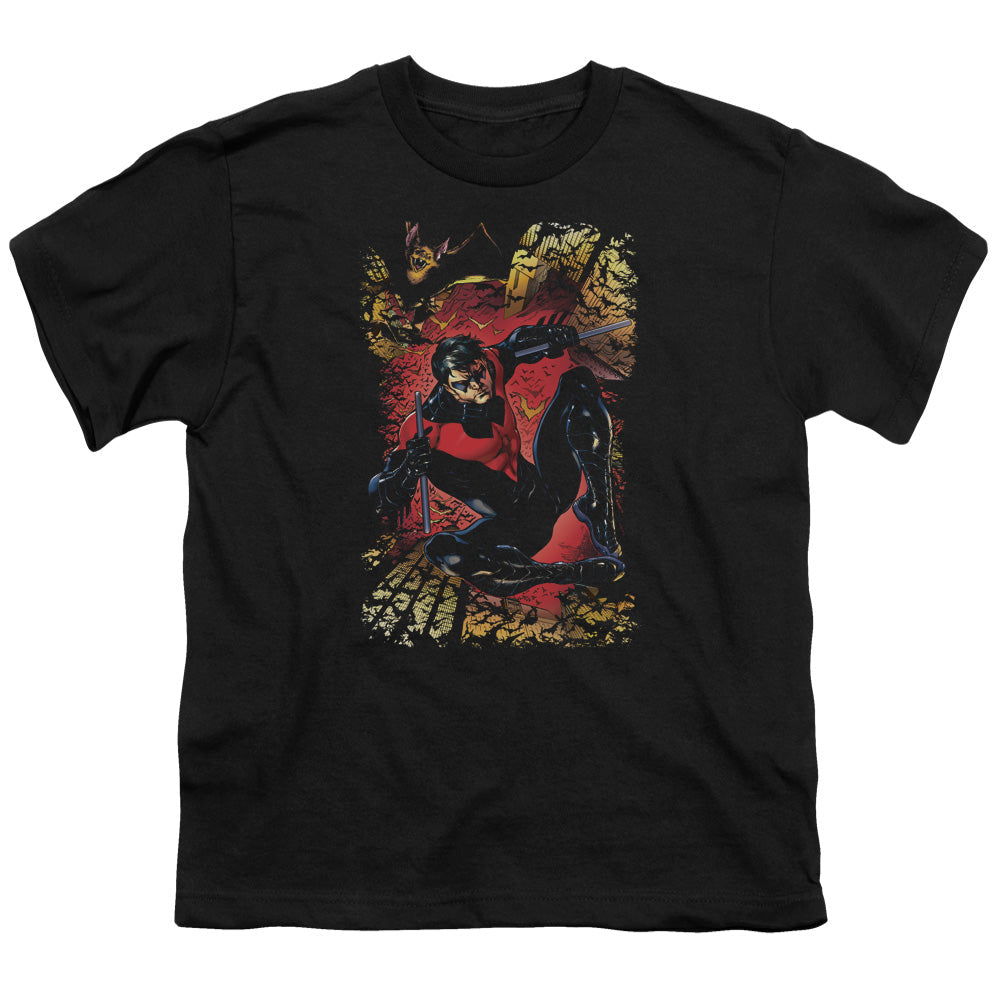 JLA Nightwing #1 Licensed Kid's T-Shirt (Ages 4-7) SM-XL