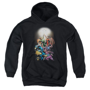 AN OFFCIALLY LICENSED GREEN LANTERN GL NEW GUARDIANS #1 YOUTH HOODIE BLACK