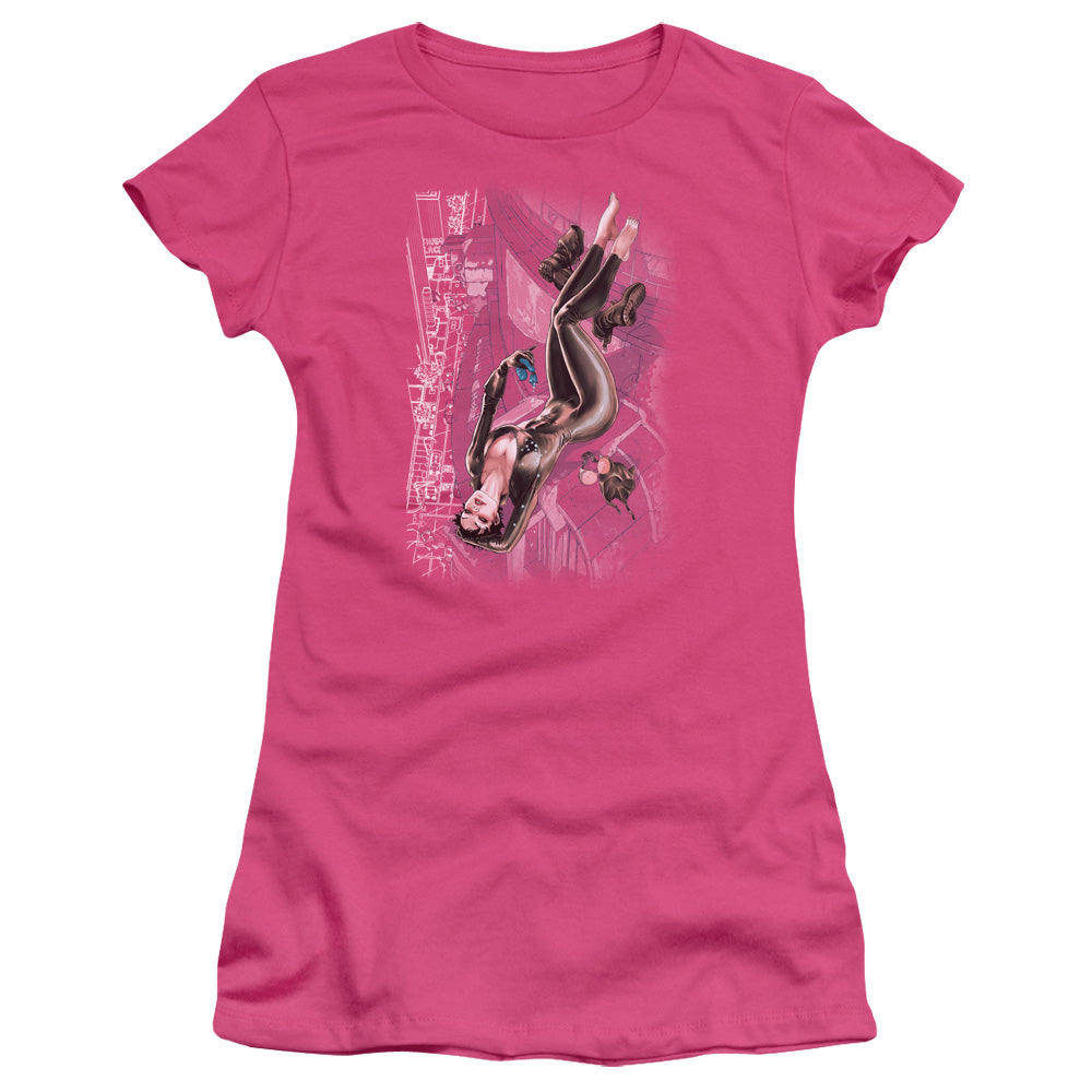 JLA Catwoman #1 Licensed Women's T-Shirt Juniors MD-LG