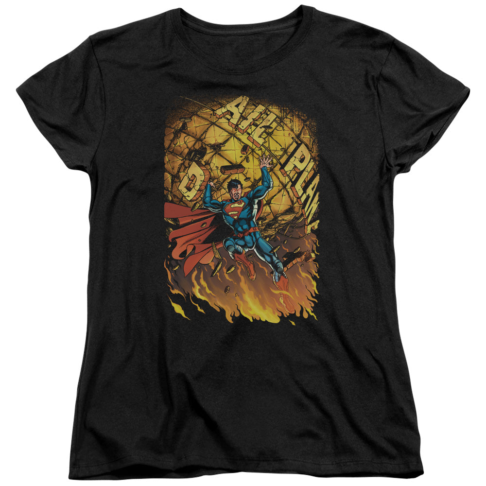 Superman Superman #1 Licensed Women's T-Shirt Regular Fit SM-MD