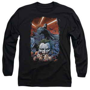 AN OFFCIALLY LICENSED BATMAN DETECTIVE COMICS #1 MEN'S LONG SLEEVE T-SHIRT BLACK