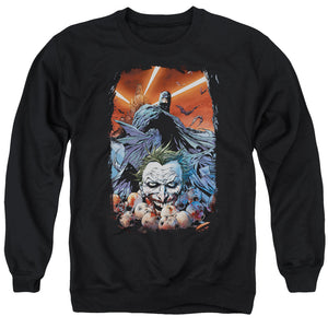 AN OFFCIALLY LICENSED BATMAN DETECTIVE COMICS #1 ADULT UNISEX CREWNECK SWEATSHIRT BLACK