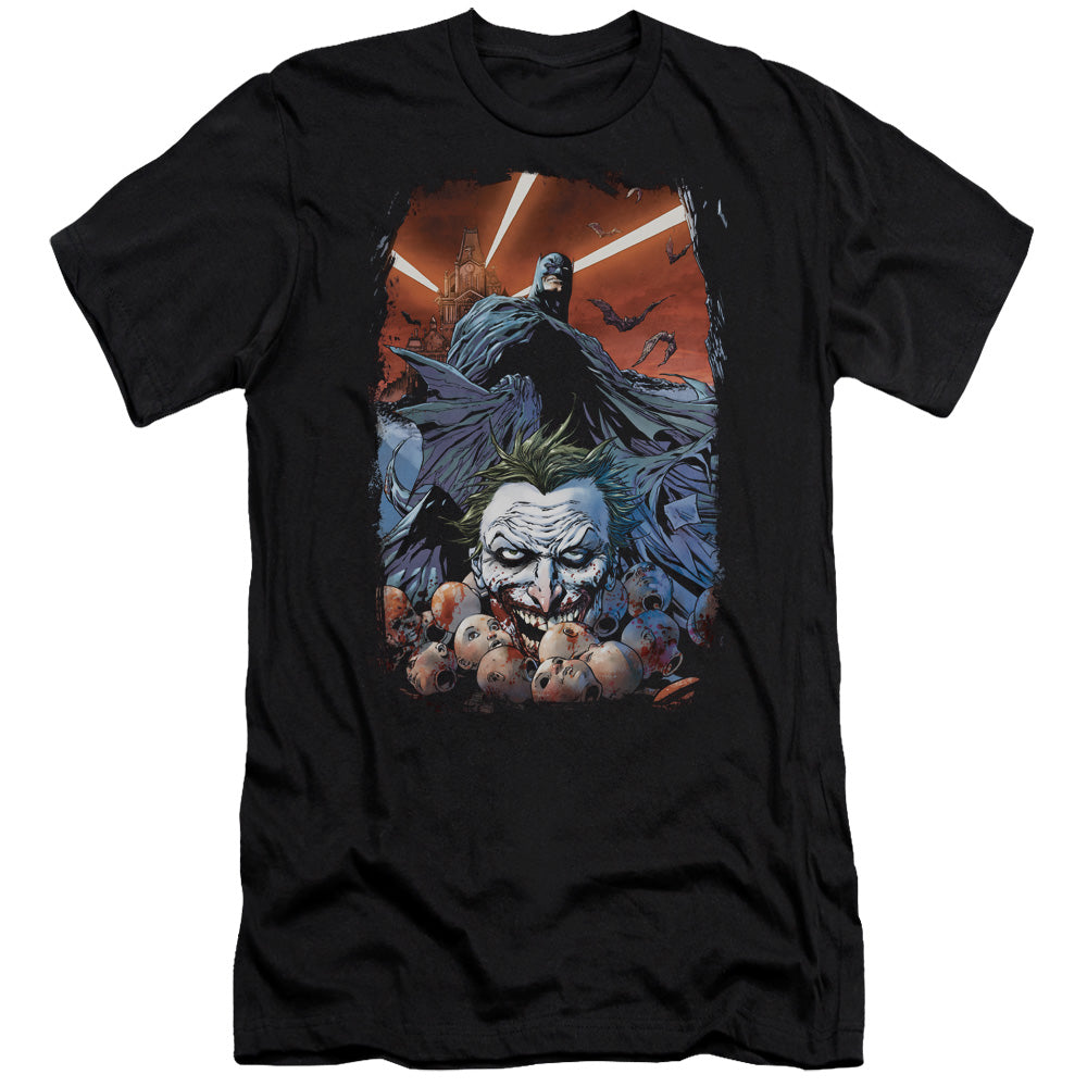 AN OFFCIALLY LICENSED BATMAN DETECTIVE COMICS #1 MEN'S PREMIUM SLIM FIT T-SHIRT BLACK