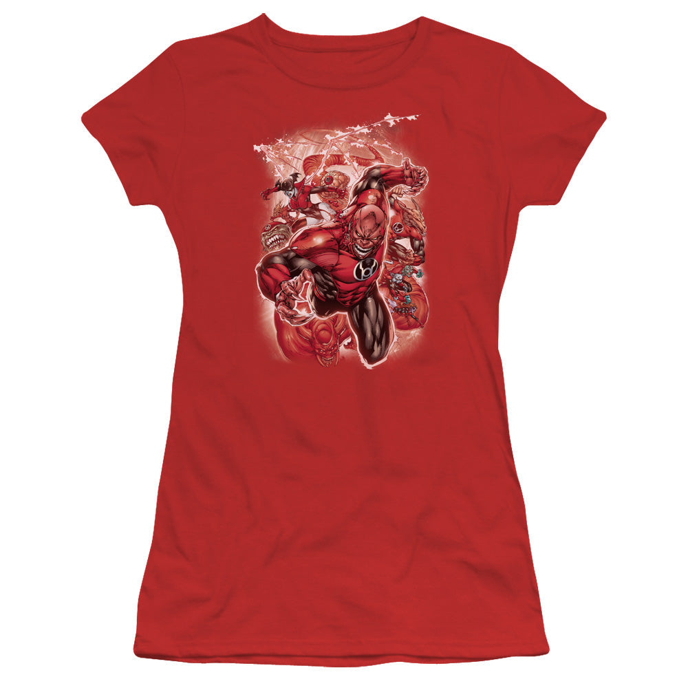 Green Lantern Red Lanterns #1 Licensed Women's T-Shirt Juniors SM