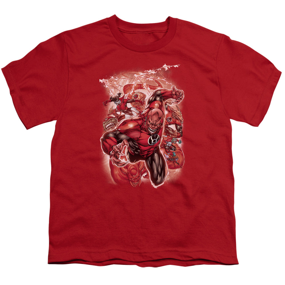 Green Lantern Red Lanterns #1 Licensed Kid's T-Shirt (Ages 4-7) SM-LG