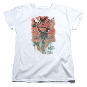 AN OFFCIALLY LICENSED BATMAN BATWOMAN #1 WOMEN'S REGULAR FIT T-SHIRT WHITE