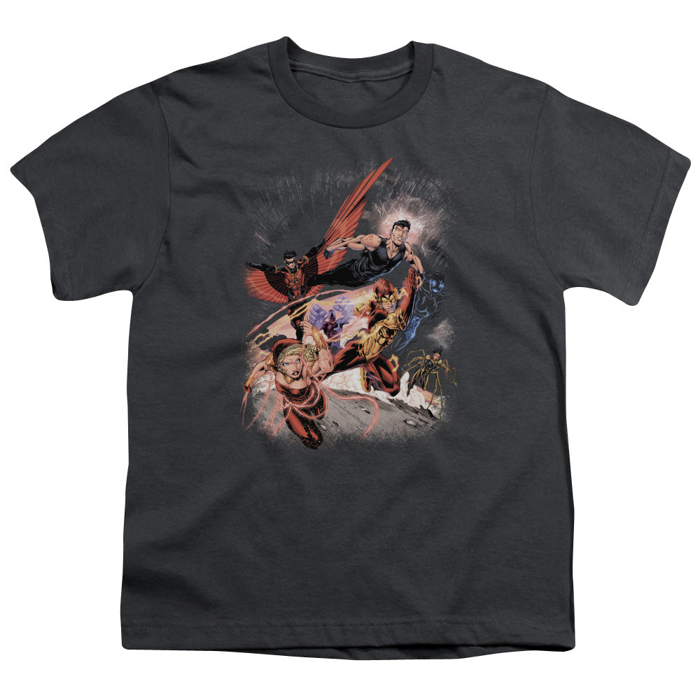 JLA Teen Titans #1 Licensed Kid's T-Shirt (Ages 4-7) SM-XL